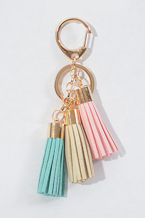 Small Tassel Keychain With Hook